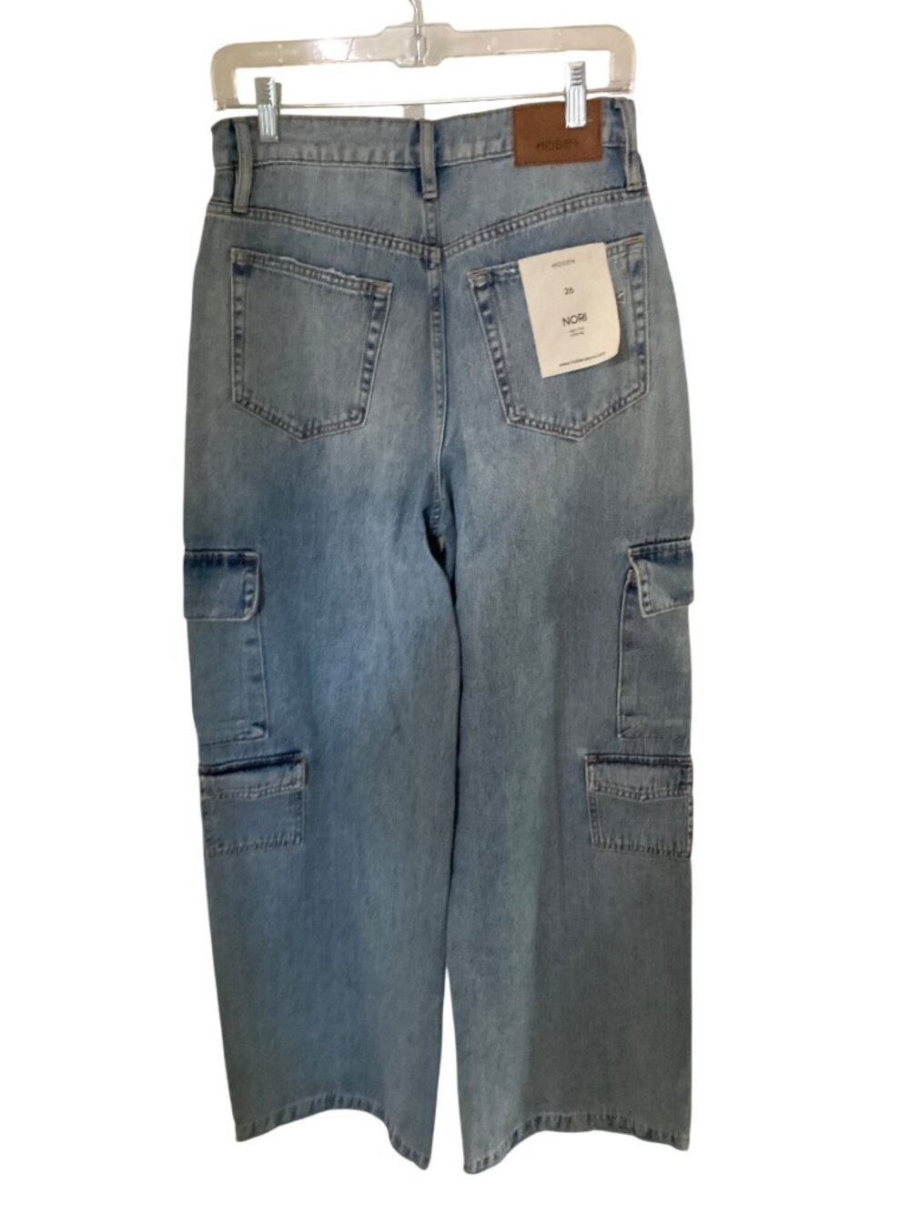 Hidden Women's Nori Wide Leg High Rise Cargo Jeans26 NWT - Picture 3 of 10